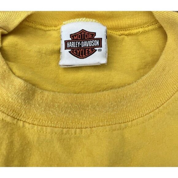 Mens XL Harley Davidson Motorcycles Mad River Sandusky Ohio Tank Top T Shirt - Picture 6 of 7